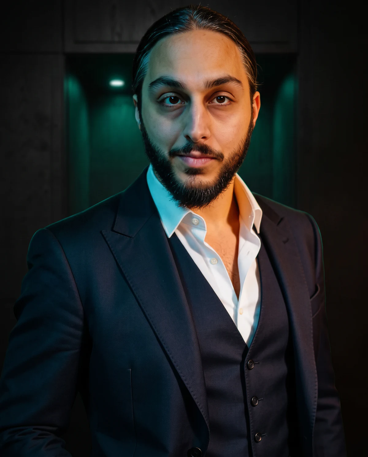 Ahmet Köse, Gründer von kosecom Marketing, in einem hellen Büro