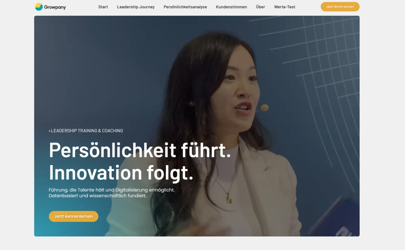 Growpany Website