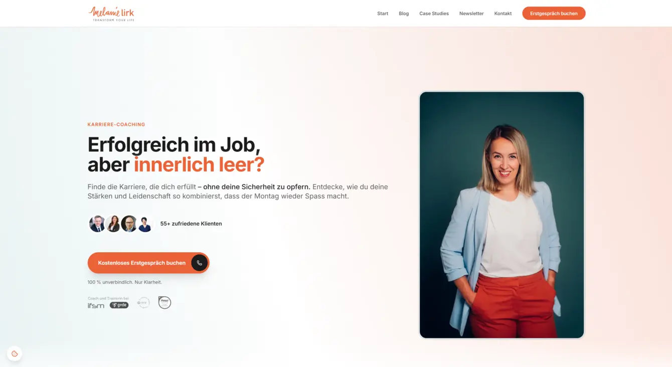 Melanie Lirk Website