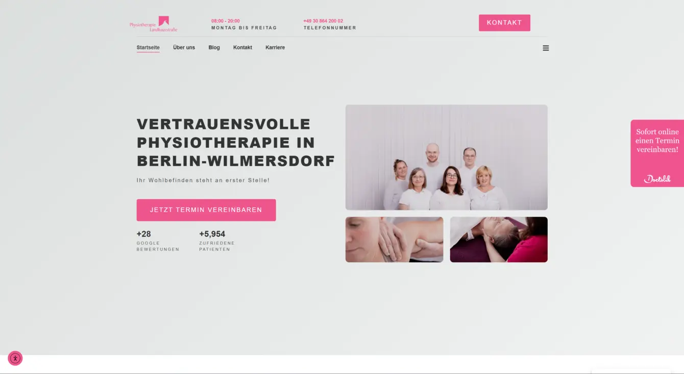 Physiotherapie Landhausstraße